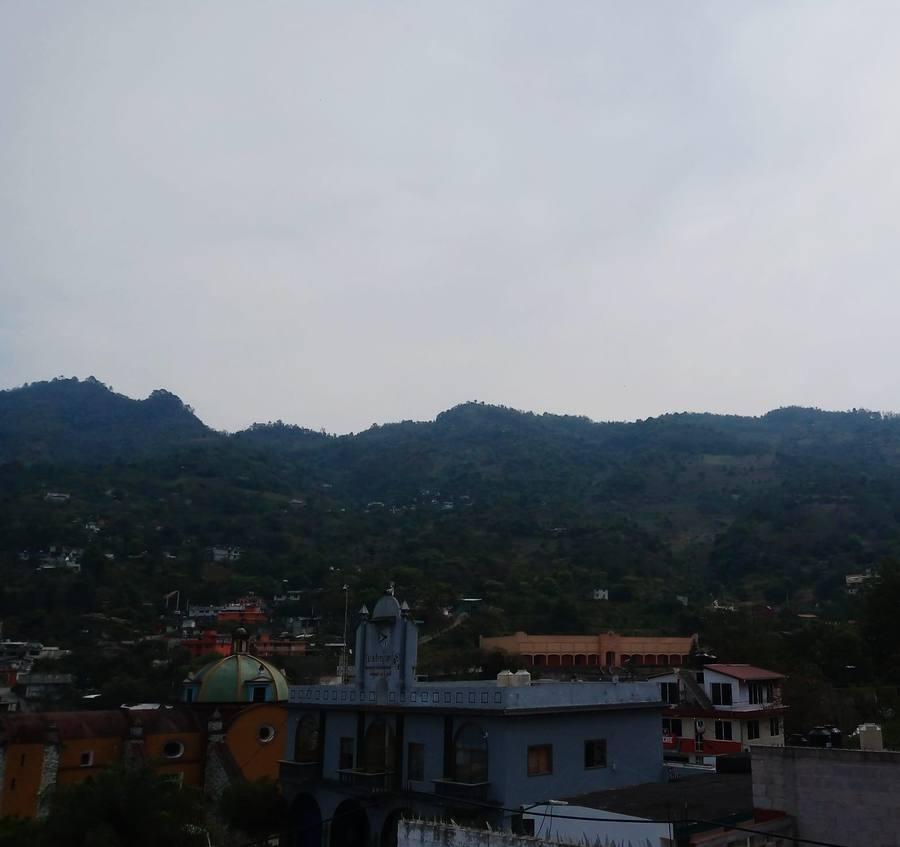 Vista desde los cerros al pueblo