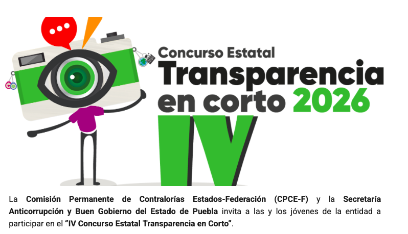 IV Concurso Estatal Transparencia en Corto 2026