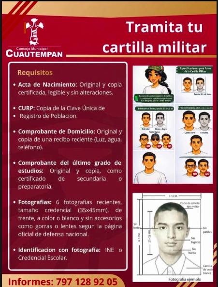 Tramita tu Cartilla Militar · C. Noé González